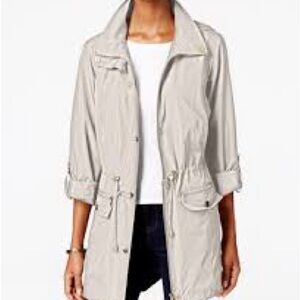 Mossimo Supply Co. Women's Light Grey Utility Jacket